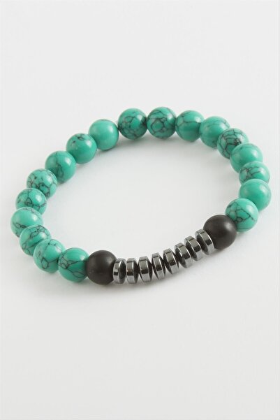 TakÇalıştır سوار من الحجر الطبيعي الهيماتيت سييت، سوار من الحجر الطبيعي بتصمي...