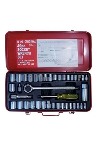 BIG مجموعة أدوات مفكات براغي مكونة من 40 قطعة