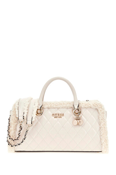 Guess Lida Women's Ecru Handbag Hwtg8139090-Bon