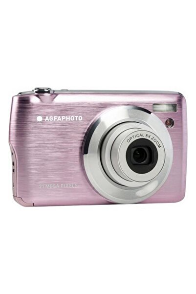 AgfaPhoto Realishot DC8200 Fotoğraf MAKINESI(PEMBE)+16GB Sd