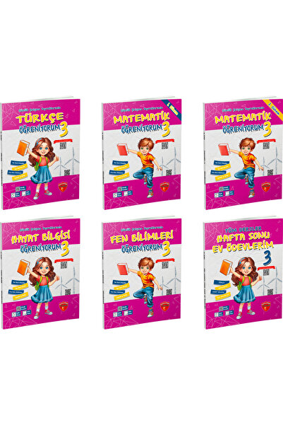 Çalışkan Arı Yayınları 3. SINIF ÖĞRENİYORUM SET 2025