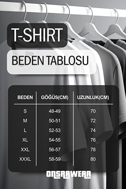 onsrawear Wolf and Moon Star Crescent Printed Landscape and Trees Turcism Turkey Unisex Basic T-Shirt