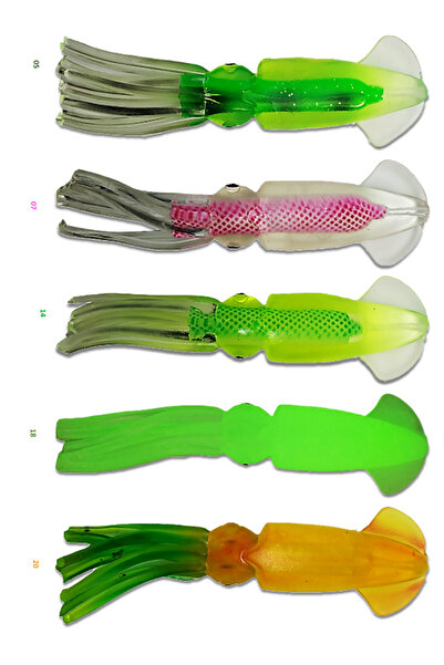Isora SQUID (KALAMAR) 15 CM 28 GR SİLİKON YEM 2 PK (2 ADET)