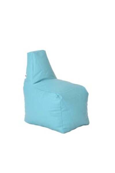 Pufrelax Fotoliu tip Scaun Sunlounger Junior, Material Piele ecologica - Turcoaz