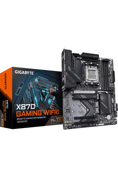 Gigabyte Základní deska X870 GAMING WIFI6, AM5, DDR5, BT, ATX, Černá