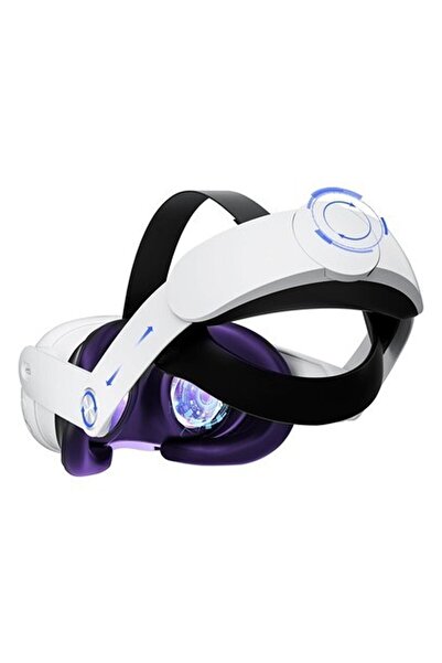 Saqico حزام رأس قابل للتعديل لجهاز ميتا كويست 3 - ملحق فقط