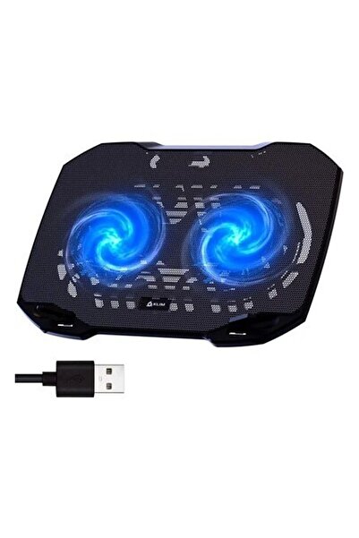 Klim Pro Dizüstü Bilgisayar Soğutma Pedi Black