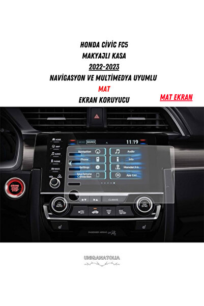 UniqAnatolia Honda Civic Fc5 Decorative Case Navigation and Multimedia Compat...