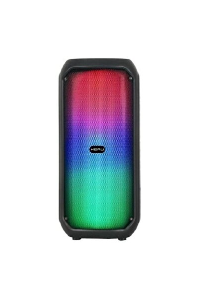 Store Taşınabilir Şarjlı Bluetooth Hoparlör 4 Inç Çift Bass Rgb Işıklı Usb/bt...