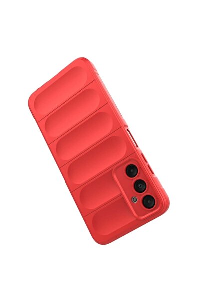 SKYDDAR INNOVATION Θήκη για Samsung Galaxy A05s, Magic Shield, Ματ σιλικόνης, σετ αυτοκόλλητων, Πράσινη