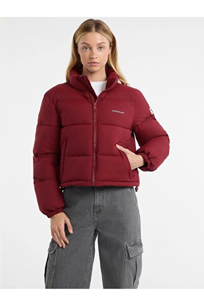 Guess Gj Cropped Kadın Kırmızı Mont W4BL20WGII2-G5M3