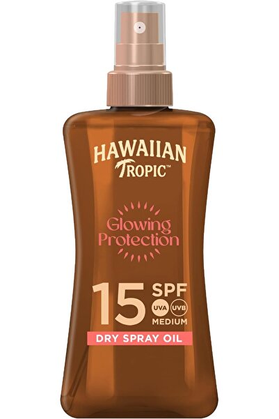Hawaiian Tropic Tanning Oil Coconut & Guava SPF15 Pump Spray, 200 ml