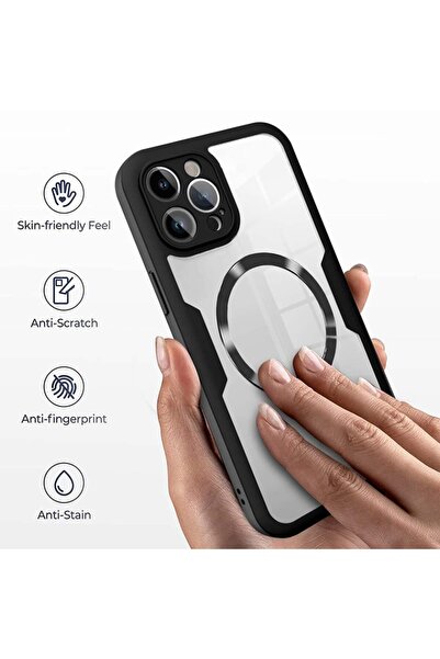 SKYDDAR INNOVATION Θήκη + μεμβράνη για iPhone 11, [Συσκευασία 360°] ColorVerse MagSafe, σετ αυτοκόλλητων, Μωβ