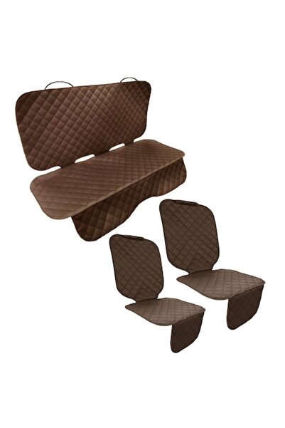 Metru Patrat Set 3 huse universale impermeabile pentru scaune, maro