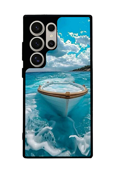 Aksel Kılıf Samsung Galaxy S24 Ultra Compatible Matte Black Case, Soft Silicone, Protective, Shock Absorbing Cover Case