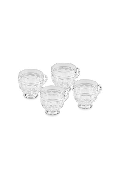 Karaca Sezen 4-Person Glass Teacup 180 ml