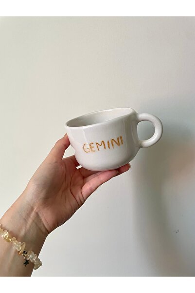 Nouis Handmade Twins Zodiac Sign Ceramic Mug
