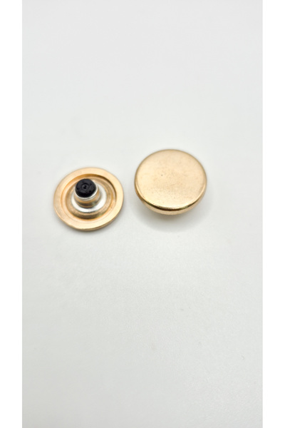HMDAKSESUAR 20 MM SABİT ÇAKMA KOT DÜĞMESİ--GOLD(SARI) 6 ADET GÖNDERİLİR