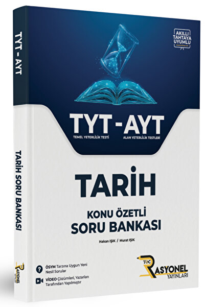 Rasyonel Yayınları Tyt - Ayt Tarih Soru Bankası (KONU ÖZETLİ)
