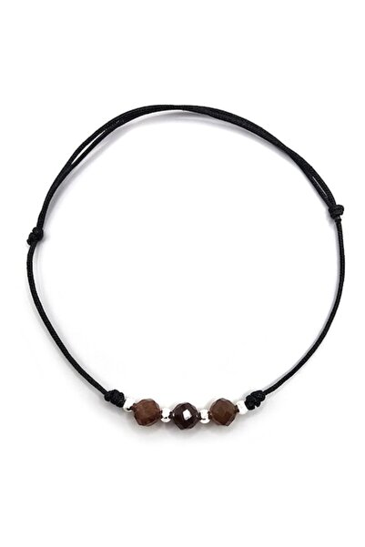 Lexy's Boutique Bratara handmade, ajustabila, din argint 925, Lexy's Boutique, pietre sempretioase granat