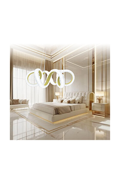 Alvina Aydınlatma MİLLA AKRİLİK TAŞLI LEDLİ 3 RENK SALON OTURMA YATAK MUTFAK ...