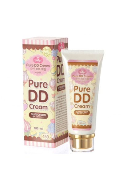 DDA كريم تفتيح فوري من جيليز DD مع عامل حماية من الشمس 100 ومستخلص الجينسنغ الأحمر - 100 مل