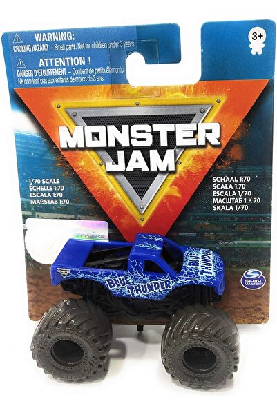 Monster Jam Masinuta Monster Jam, scara 1/70, Blue Thunder