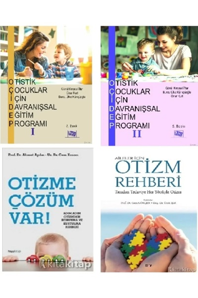 Kronik Kitap Otistik Çocuklar İçin Davranışsal Eğit 1-2 -Otizme Çözüm Var!-Ai...