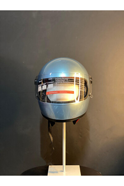 MTS FX200 Vintage Full Face ABS Motosiklet Kaskı + Gözlük Hediyeli (Modüler Camlı)