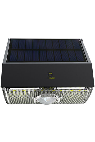 NeoSimply Lampa Solara De Exterior LED, NeoSimply, 1000 Lumens, 10W, 20 led-u...