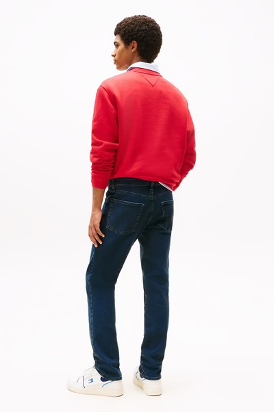 Tommy Hilfiger Erkek Slim Fit Scanton Jean Pantolon - Lacivert