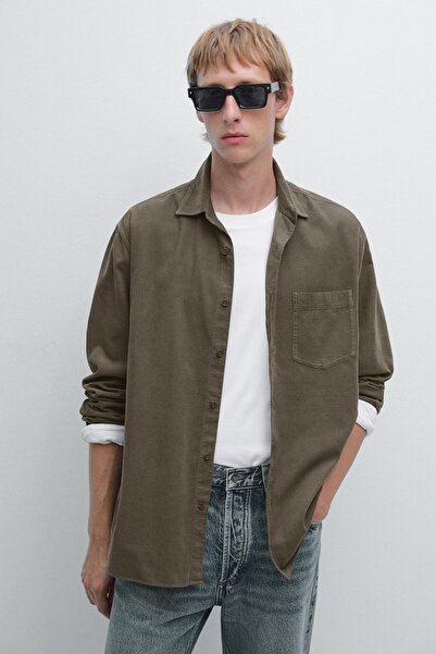 Massimo Dutti Fitilli regular fit gömlek