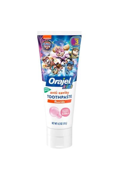 Orajel Toothpaste Paw Patrol for Dental Habits Age 0-3 Bubble Gum Flavor 119g