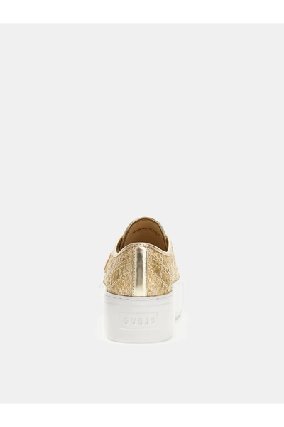 Guess Joezi Kadın Altın Sneaker FLTJOEFAP12-GOLD