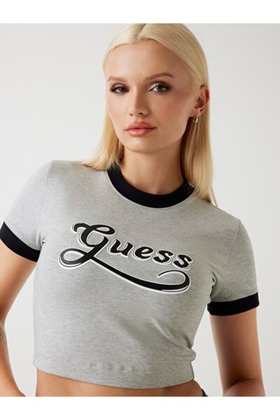 Guess Glossy Women's Boxy Fit T-Shirt