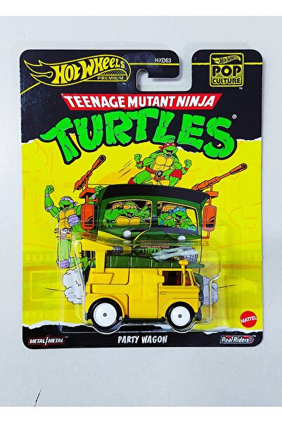 HOT WHEELS Premium Party Wagon (Tmnt - Ninja Turtles) (Pop Culture 2025 Mix 4...