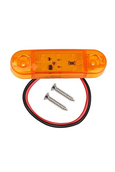 Led Light Alex Lampa de gabarit 9 smd GALBENA 12 v-24 v