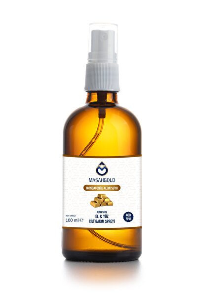 MASAH GOLD Altın Suyu 100 ml 400 Ppm