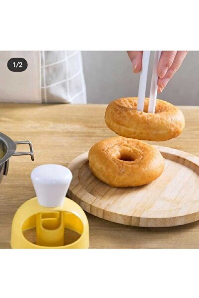 Jw قطاعة دونات مع ملقاط