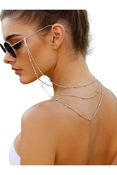 SOSYETEZGAHI سلسلة نظارات مصنوعة يدويًا من 3 طبقات بلون ذهبي وفضي