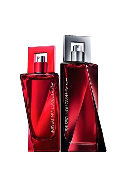 AVON Set Attraction Desire pentru EA si EL, - Apa de parfum pentru Ea 50 ml si Apa de toaleta pentru