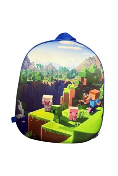 OEM School Backpack, Minecraft, multicolor, 40x30x15cm