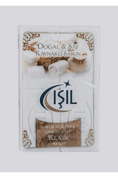 Işıl Doğal ve Saf Beyaz Sabun Güzellik Sabunu 800 gr.