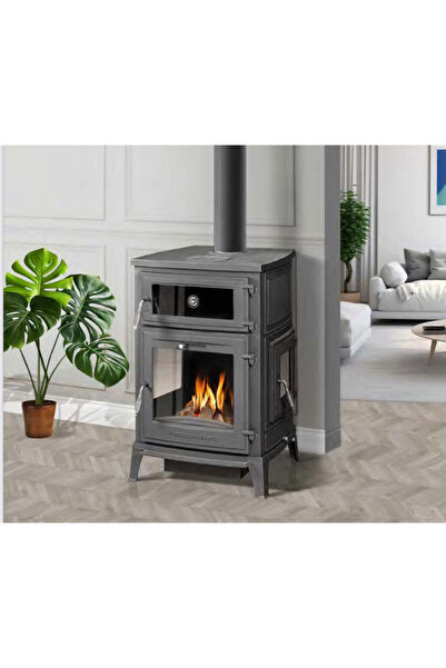 Hoşseven döküm Kuzineli şömine soba