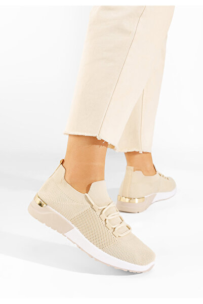 B T Shoes Sneakers γυναικεια Bushra μπεζ