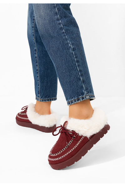 B T Shoes Saboti dama Leainia grena