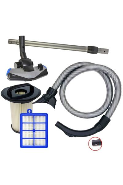 Philips Compatible Fc 9222 9225 9236 Marathon Vacuum Cleaner Triactive Absorbent Pin Pipe Filter Set Hose Set