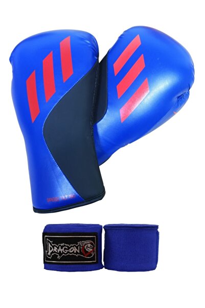 adidas Spd150tg Speed Tilt150 Profesyonel Boks Eldiveni Kick Boks Eldiveni Dragonda Bandajlı Set
