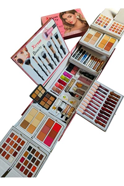 Extreme Beauty - صندوق مكياج فاخر يحتوي على جميع منتجات التجميل لإطلالة ساحرة