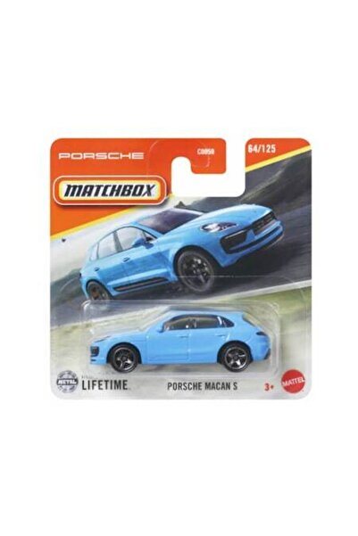 Matchbox Masinuta Porsche Macan S, albastru, 1:64